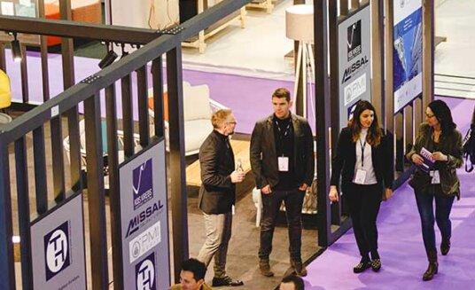 Team Hoff at Cruise Ship Interiors Expo Europe
